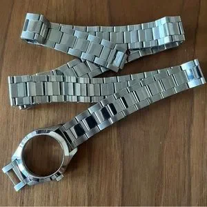 MMM faceless stainless steel watch belt OS 28.5” UNI​​​​ Maison Margiela MMM faceless stainless steel watch belt  main image 4
